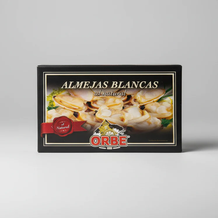 Almejas Blancas al Natural Orbe - 112g