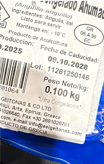 Anguila Ahumada en Filetes 100g | Geitonas Selección Gourmet - Image 10