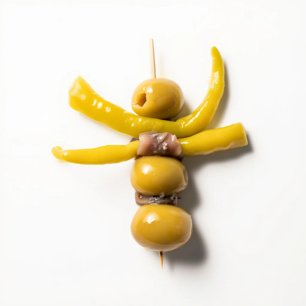 Gilda Clásica Vasca - Anchoa del Cantábrico, Aceituna y Piparra