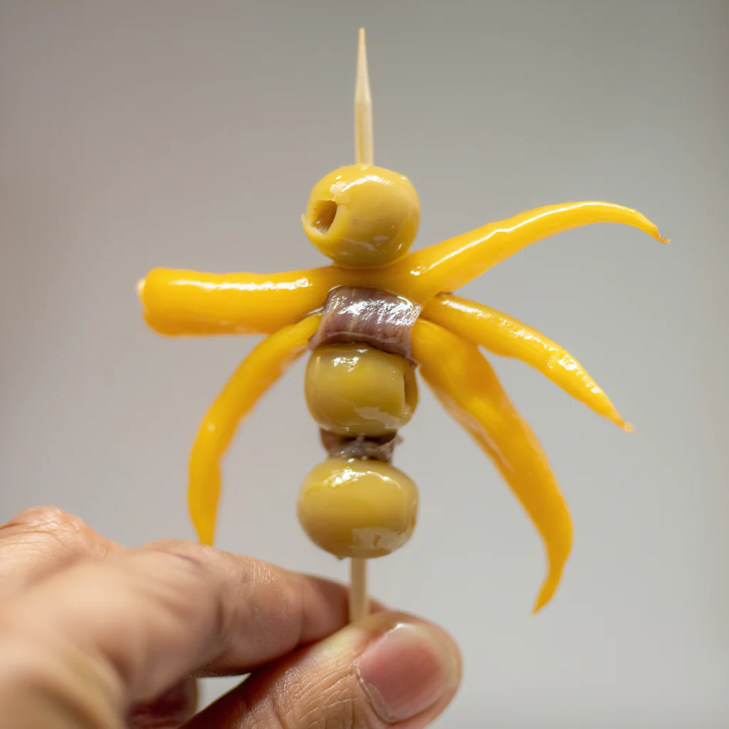 Gilda Clásica Vasca - Anchoa del Cantábrico, Aceituna y Piparra - Image 10