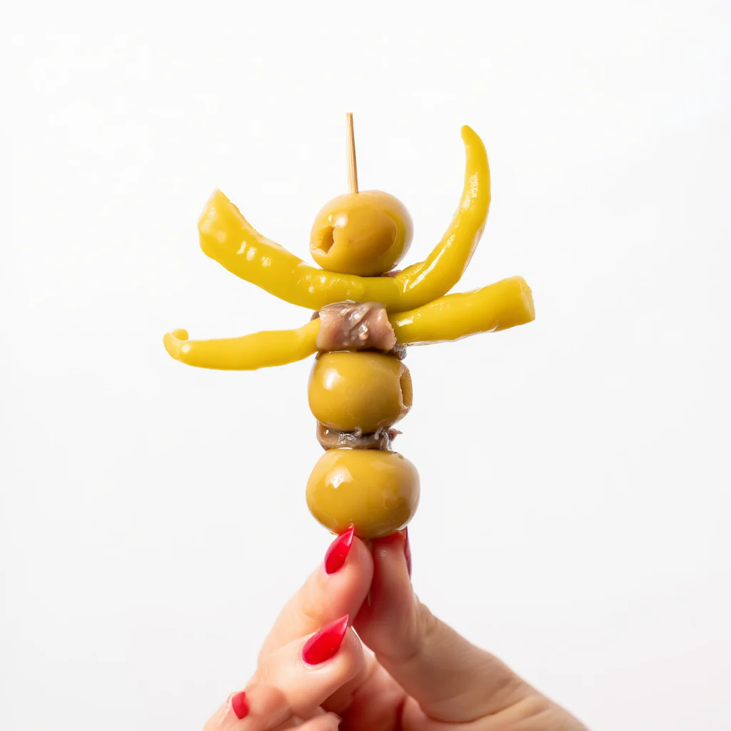 Gilda Clásica Vasca - Anchoa del Cantábrico, Aceituna y Piparra - Image 11