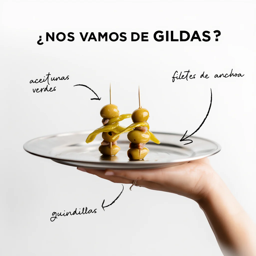 Gilda Clásica Vasca - Anchoa del Cantábrico, Aceituna y Piparra - Image 4