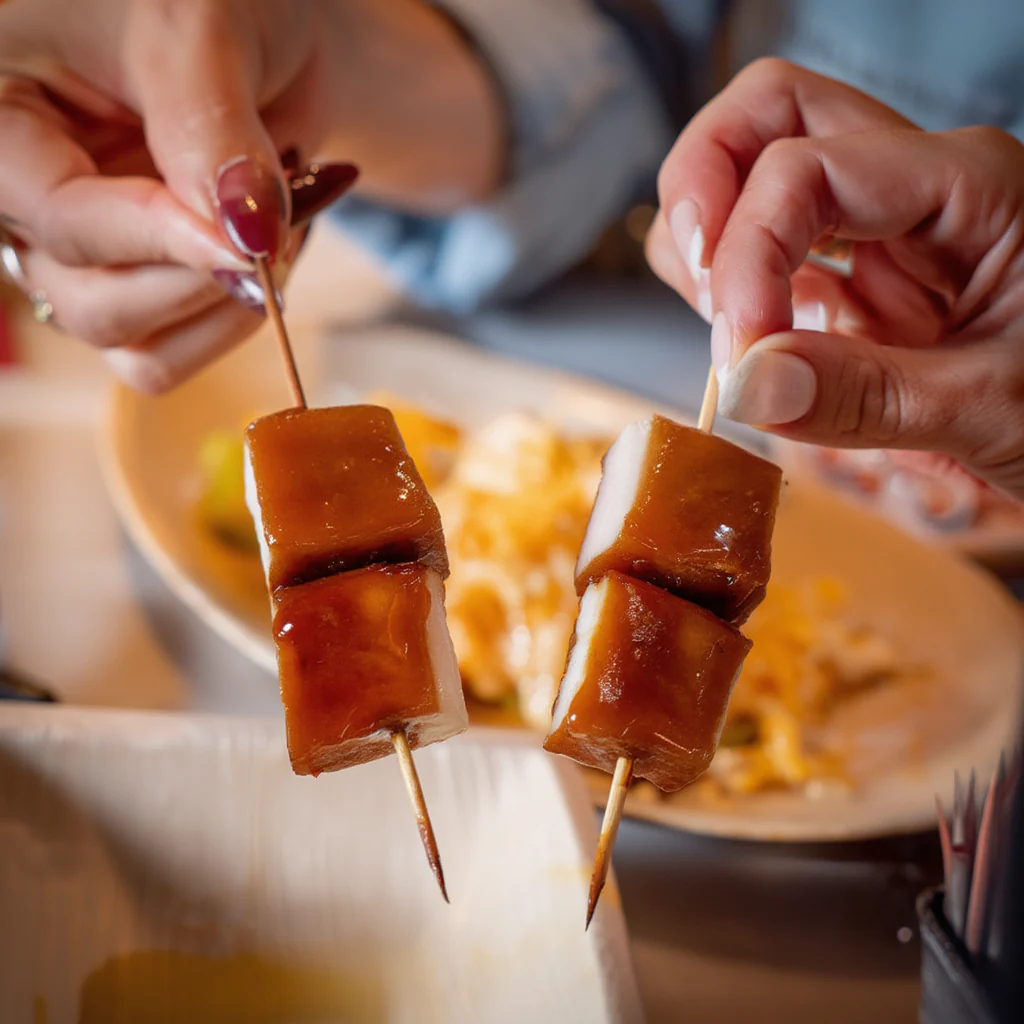 Gilda de Queso y Cecina Artesanal - Pintxo Gourmet Ibérico - Image 2
