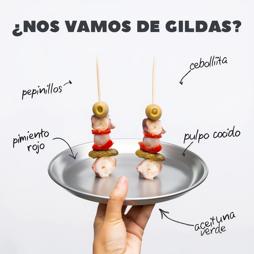 Pack Degustación Gildas Artesanas - (3 Matrimonio, 3 Pulpo, 3 Queso cecina y 3 Clásica Vasca) - Image 4